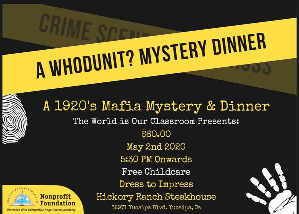 Mystery Dinner 2020 Benefit Dinner and Auction